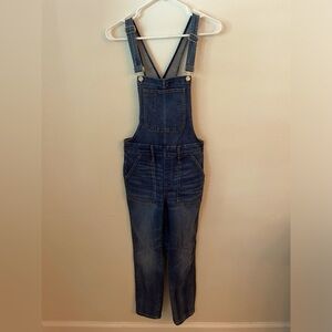 Madewell Slim Cropped Overalls-Size M